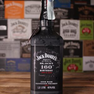 jack daniels whiskey no. 7 brand mr. jack's 160th birthday