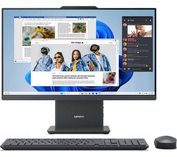lenovo ideacentre aio 23.8" all in one pc intel® core™ i5, 512 gb ssd, grey