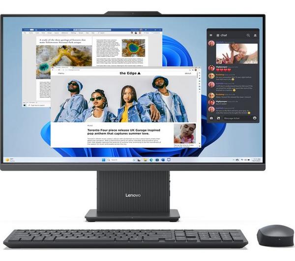 lenovo ideacentre aio 27" all in one pc intel® core™ i5, 512 gb ssd, grey