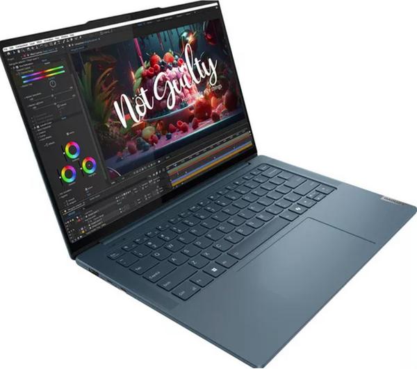 lenovo yoga pro 7 14.5" laptop, copilot+ pc amd ryzen ai 9, 1 tb ssd, tidal teal