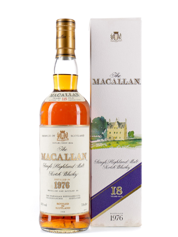 macallan 1976 18 year old