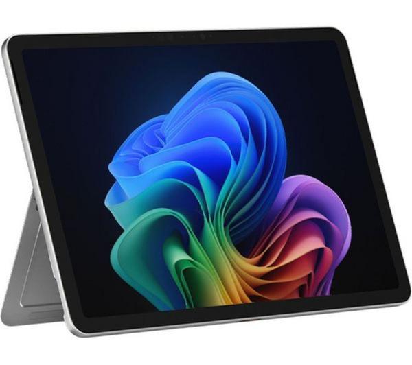 microsoft 12" surface pro, copilot+ pc snapdragon x plus, 512 gb ssd, platinum