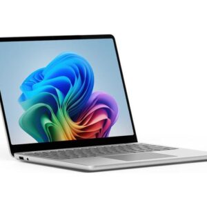 microsoft 13" surface laptop, copilot+ pc snapdragon x plus, 256 gb ssd, platinum