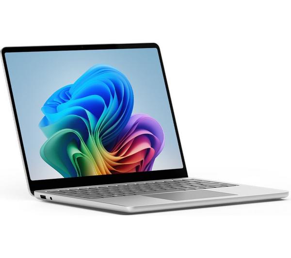 microsoft 13" surface laptop, copilot+ pc snapdragon x plus, 256 gb ssd, platinum