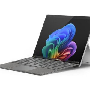 microsoft 13" surface pro, copilot+ pc snapdragon x plus, 256 gb ssd, platinum