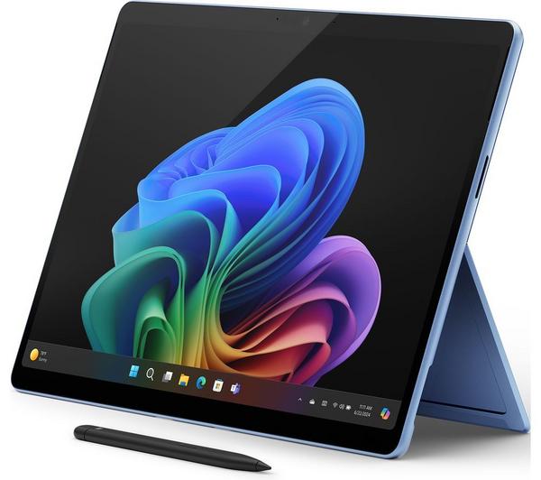 microsoft 13" surface pro oled, copilot+ pc snapdragon x elite, 512 gb ssd, sapphire