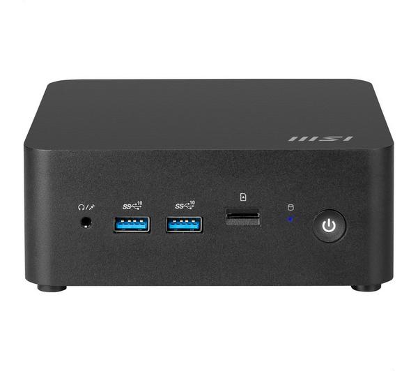 msi cubi nuc 1m mini desktop pc intel® core™ 7, 1 tb ssd, black