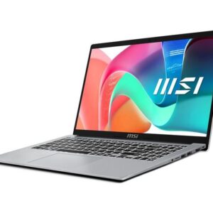 msi modern 15 15.6" laptop intel® core™ 7, 1 tb ssd, silver