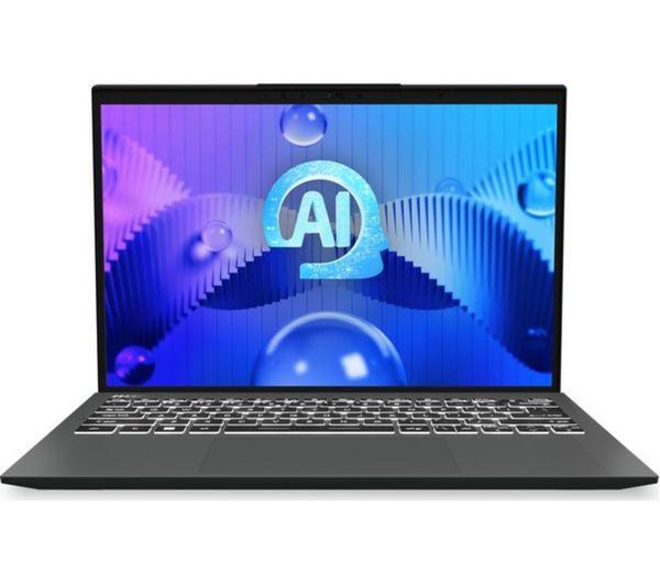 msi prestige 14 ai evo 14" laptop intel® core™ ultra 5, 512 gb ssd, grey