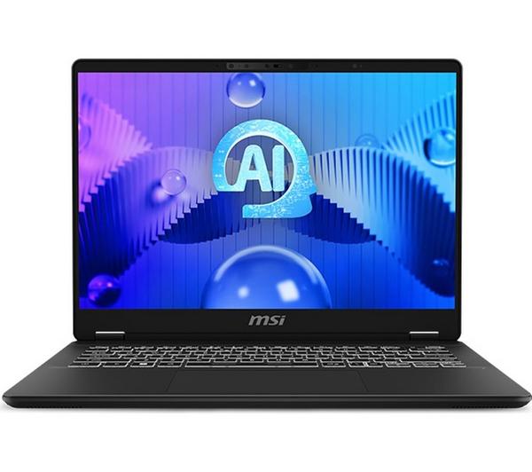 msi prestige 14 ai evo 14" laptop intel® core™ ultra 7, 512 gb ssd, grey