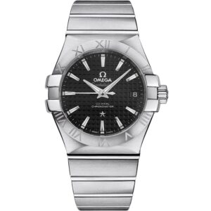 omega 123.10.35.20.01.002 constellation co axial automatic watch...