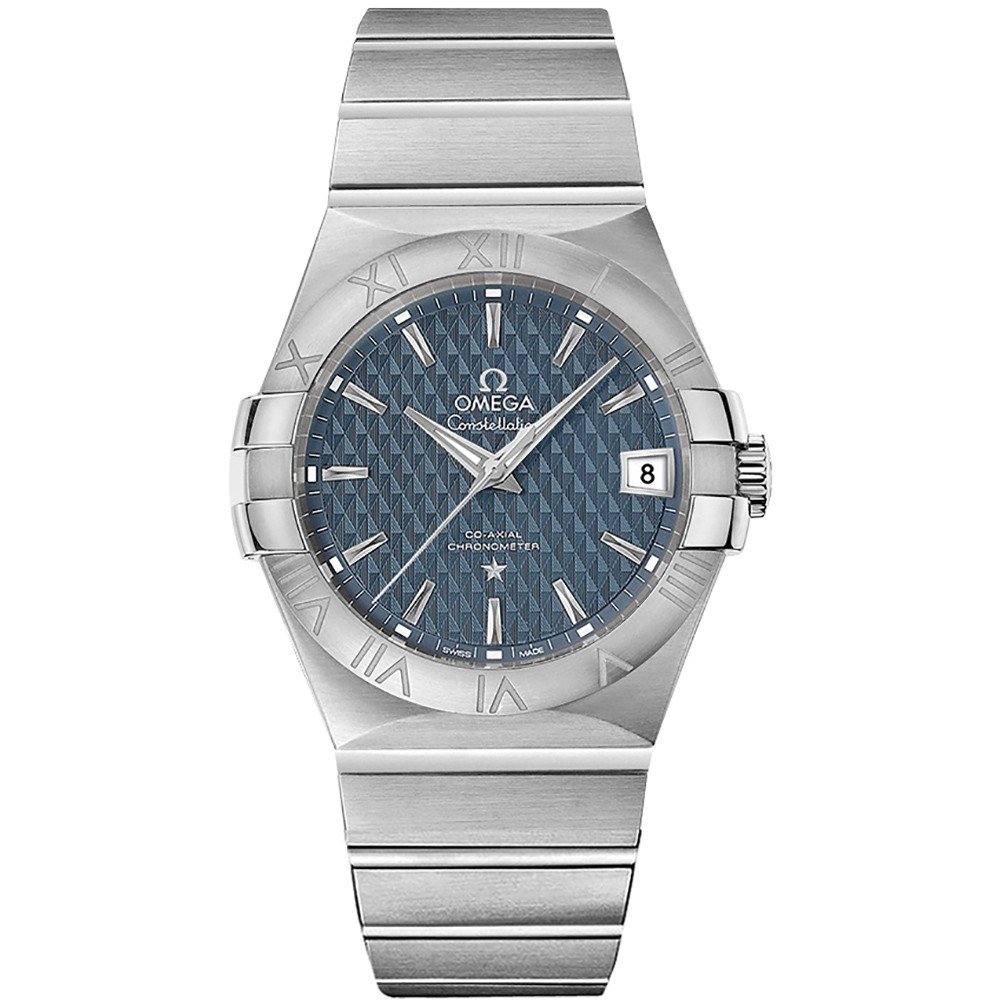 omega 123.10.35.20.03.002 constellation co axial automatic watch...