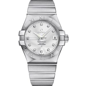 omega 123.10.35.20.52.001 constellation co axial automatic watch...