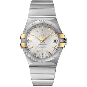 omega 123.20.35.20.02.004 constellation co axial automatic watch...