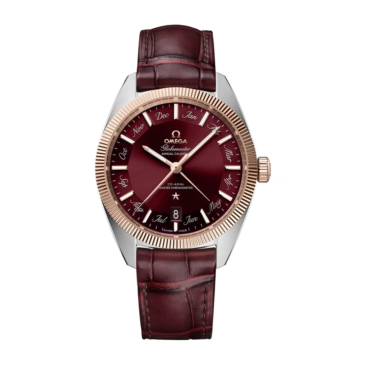 omega 130.23.41.22.11.001 constellation red dial – luxury watches usa