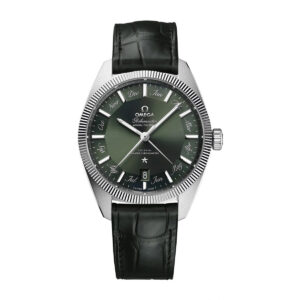 omega 130.33.41.22.10.001 constellation green dial – luxury...