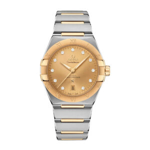 omega 131.20.39.20.58.001 co axial yellow dial – luxury watches usa