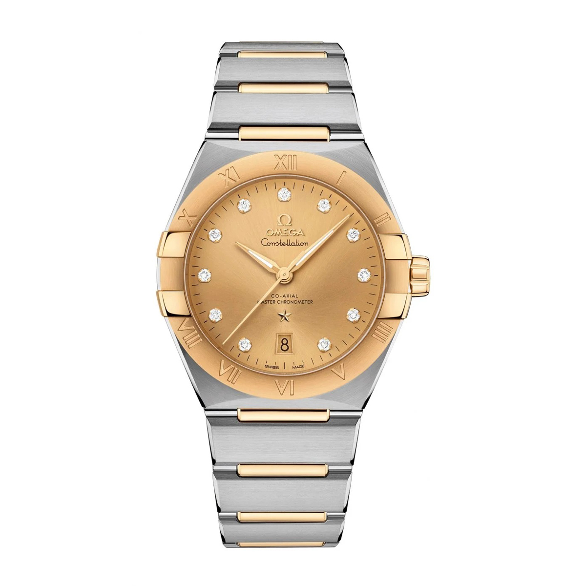 omega 131.20.39.20.58.001 co axial yellow dial – luxury watches usa