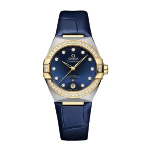 omega 131.28.36.20.63.002 seamaster aqua terra co axial blue dial...