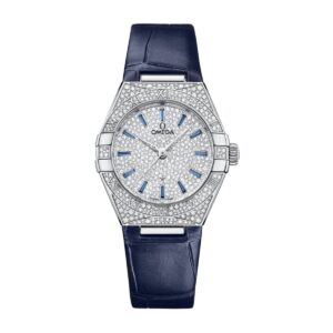 omega 131.58.29.20.99.003 constellation co axial diamonds dial –...