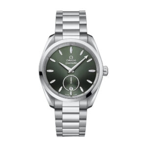 omega 220.10.38.20.10.001 seamaster green dial – luxury watches usa