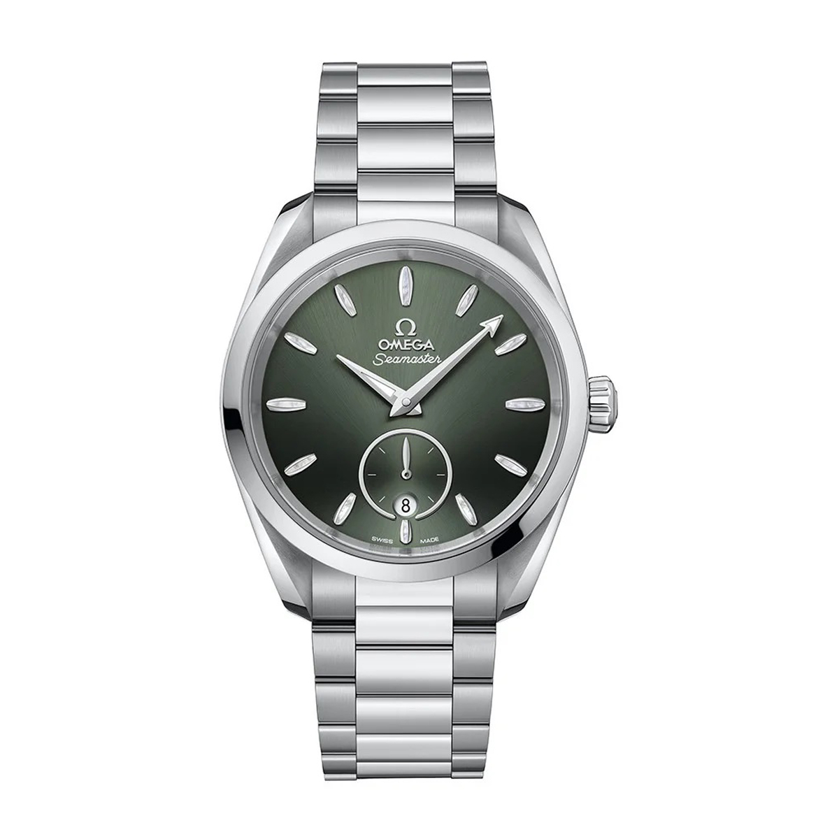 omega 220.10.38.20.10.001 seamaster green dial – luxury watches usa