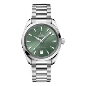 omega 220.10.38.20.10.002 seamaster aqua terra green dial –...