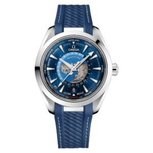 omega 220.12.43.22.03.001 aqua terra 150m master co axial gmt...