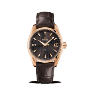 omega 231.53.39.21.06.001 seamaster aqua terra brown/grey dial –...