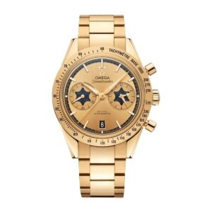 omega 331.50.42.51.08.001 co axial yellow dial – luxury watches usa