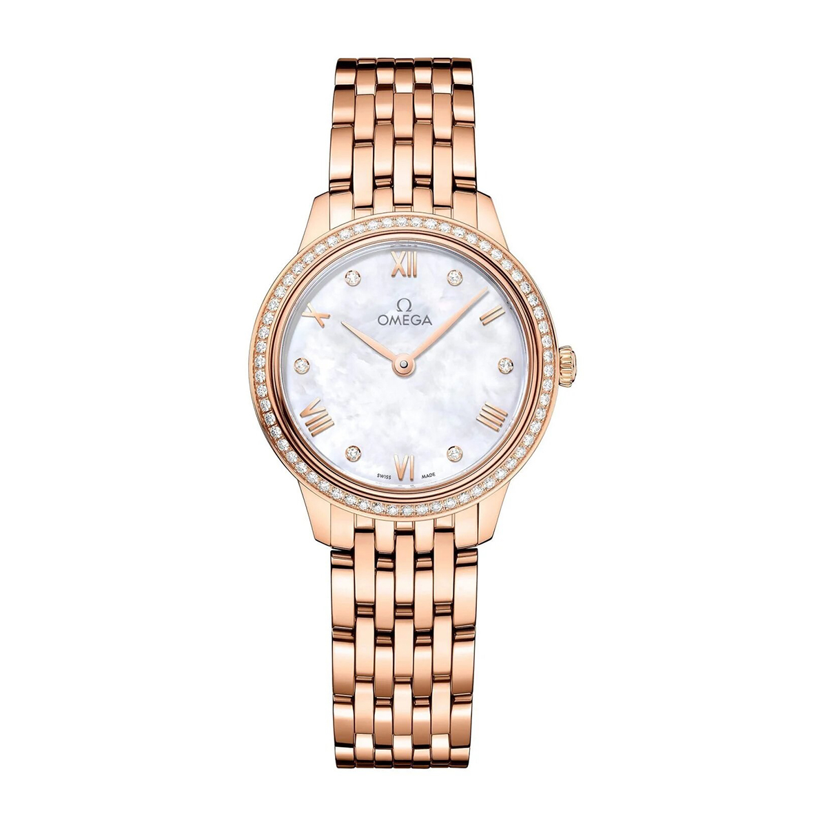 omega 434.55.28.60.55.001 de ville mop dial – luxury watches usa