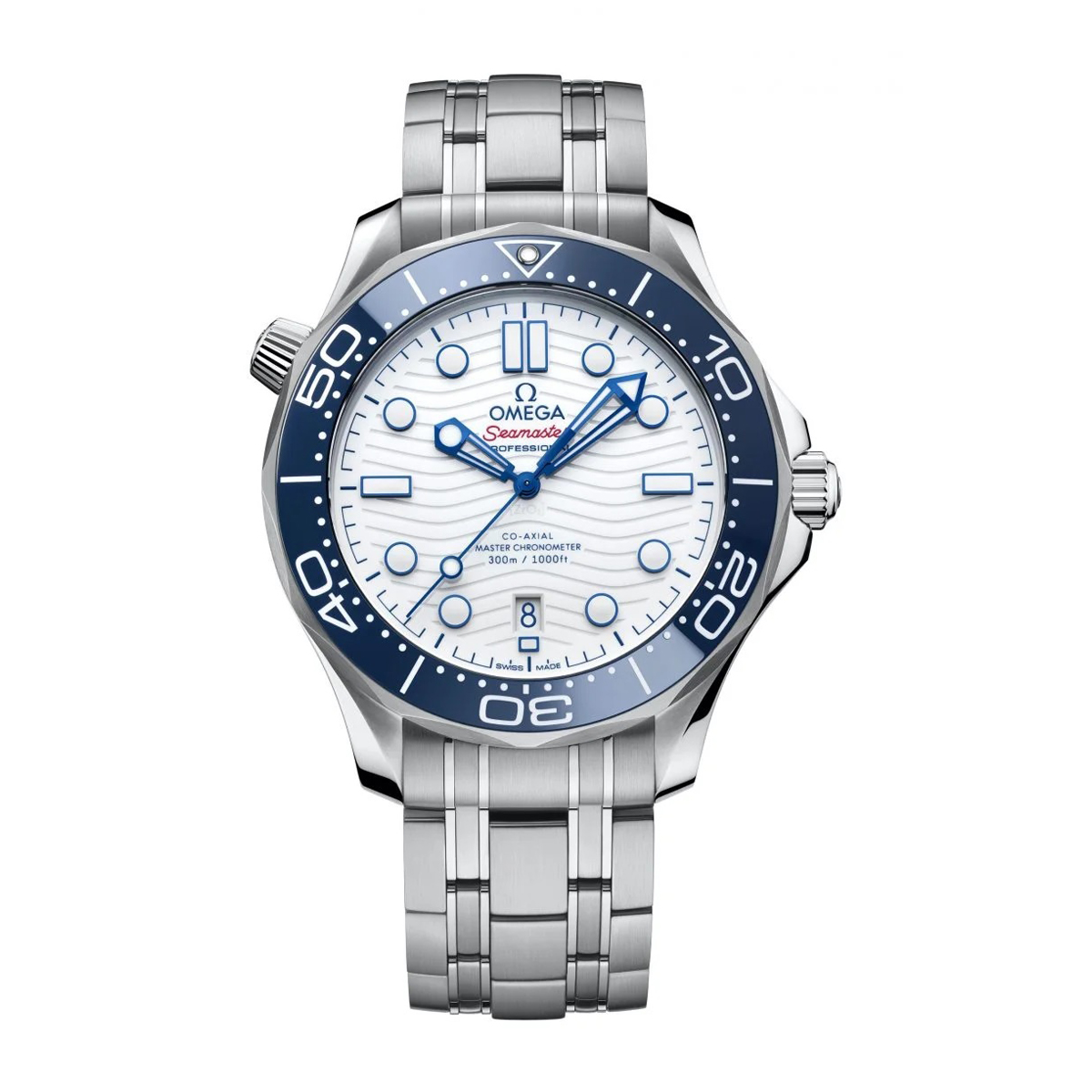 omega 522.30.42.20.04.001 seamaster white dial – luxury watches usa
