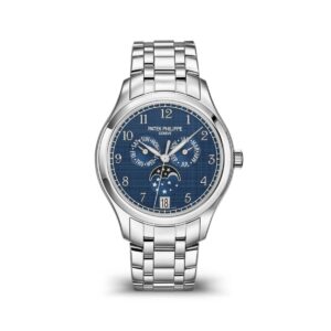 patek philippe 4947 1a 001 complications blue dial steel bracelet...