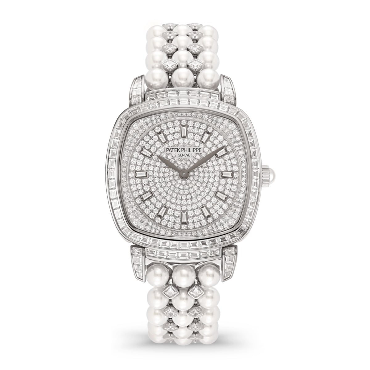patek philippe 7042 100g 010 gondolo diamond dial pearl and gold...