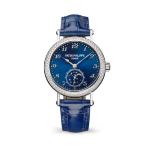 patek philippe 7121 200g 001 complications blue dial blue leather...