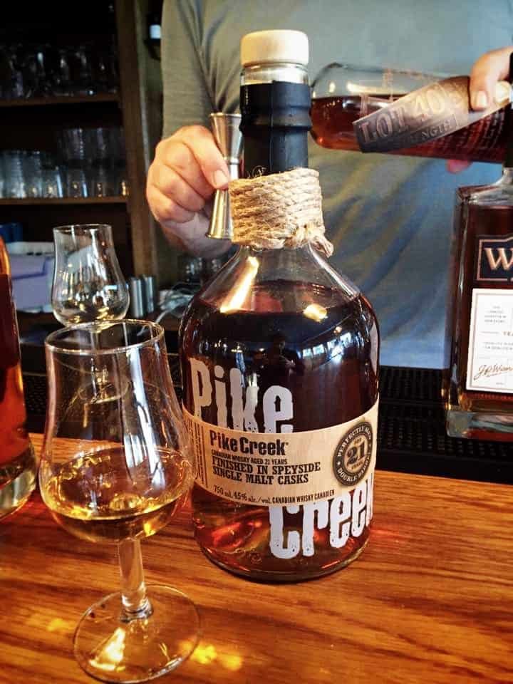 pike creek 21 year old speyside cask ltd release canadian whisky premium liquor store