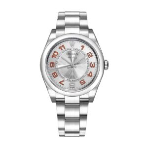 rolex 114200 air king silver concentric – luxury watches usa