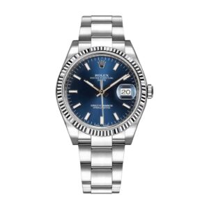 rolex 115234 0004 oyster perpetual blue dial – luxury watches usa