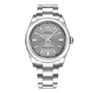 rolex 116000 0009 oyster perpetual 36mm silver dial watch –...