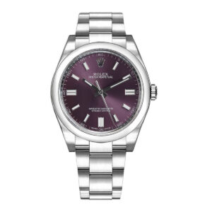 rolex 116000 0010 oyster perpetual 36mm purple dial watch –...