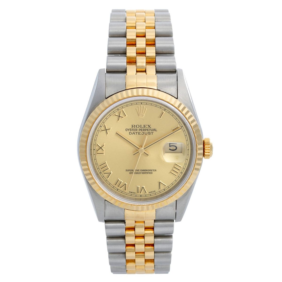 rolex 16233 datejust champagne dial – luxury watches usa