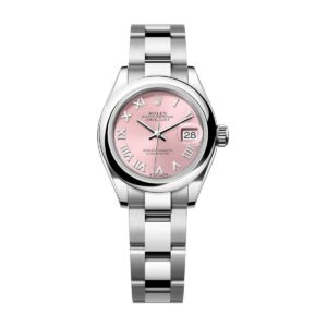 rolex 279160 0014 oyster perpetual 28mm pink dial oyster bracelet...