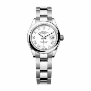 rolex 279160 0016 oyster perpetual 28mm white dial oyster bracelet...