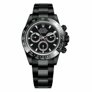 rolex cosmograph daytona 116500ln black pvd coated watch – luxury...