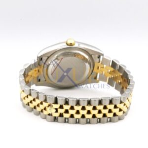 rolex datejust 116233 steel and yellow gold fluted bezel jubilee...