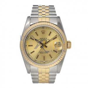 rolex datejust 16013 36mm 18k yellow gold and stainless steel...