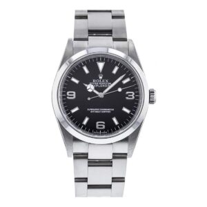 rolex explorer 114270 0001 black 36mm men’s watch – luxury...