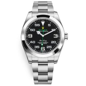 rolex oyster perpetual 40mm 116900 black dial air king mens watch...