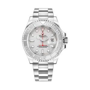 rolex yacht master 16622 40mm platinum bezel watch – luxury...