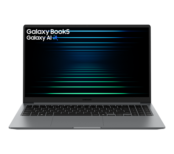 samsung galaxy book5 15.6" laptop, copilot+ pc intel® core™ ultra 7, 512 gb ssd, grey